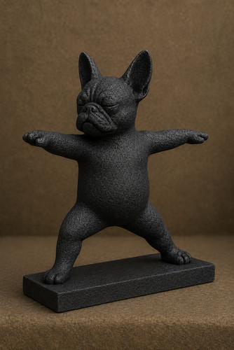 French bulldog yoga master - yoga,