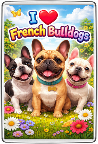 French bulldog trio - bulldog, i