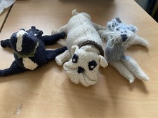 Handknitted Bulldog , French